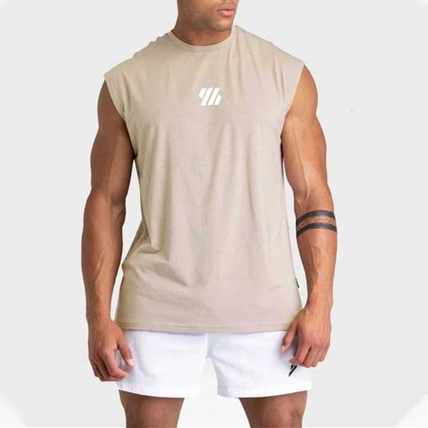 Simple Fashion Geometry Graphic Gym Tank Tops Summer Trend Sleeveless 3D Printed Sports Vest Cool Streetwear Mens Fitness Tops T260514