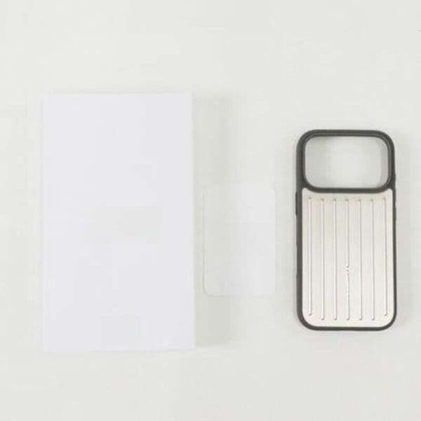 Phone Case Designer Rimowalugage Phone Case Coque Telephone Luxe Magnetic Luggage Style Case 17 Pro Max Trendy Full Cover 16 Protective Industrial Design