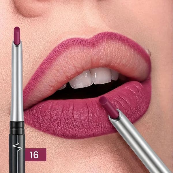 Waterproof Long Lasting Matte Lipliner Pencil Red Contour Non Stick Cup Tint Lipstick izing Lip Makeup 260514