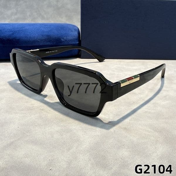 Luxury millionaire sunglasses men women full frame vintage designers sun glasses mens Square Rectangular Womens Evidence Sunglass w/Case box 9X3E
