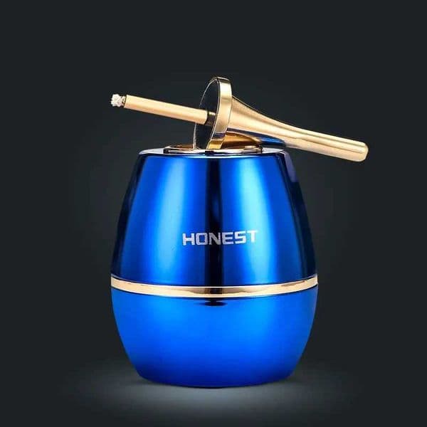 HONEST Electronic Match Fuel Lighter Metal Creative Desktop Design High-end Gift Office Desktop Premium Accessories L260514