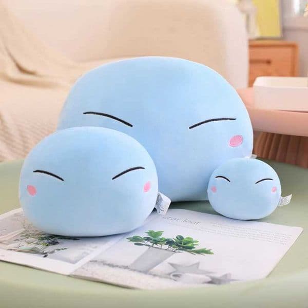 Anime Toy That Time I Got Reincarnated As A Slimes Rimuru Tempest Cosplay Pendant Plush Soft Doll Key Chain Toy Plushies Gifts L260514