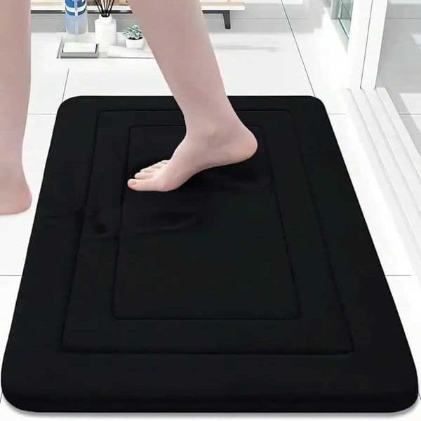 1Pc Memory Foam Bath Mat 1575 2362 High-Density Fast Drying Absorbent Carpet Super Soft Anti-Skid Bath MatJ260514