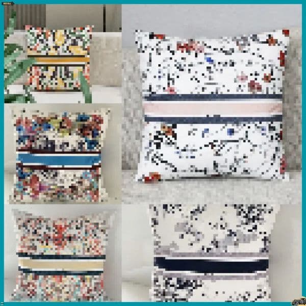 Luxury Designer Decor Decorative Throw Pillow: room Designer Cushion For Sofa, Bed, Living Room, Bedroom, And Office - Home Decor Accent Dec 13