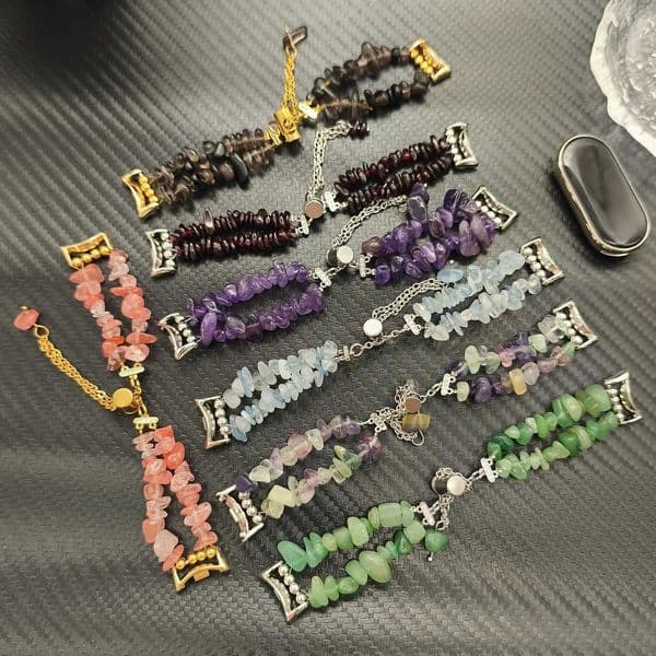 Irregar Crystal Stone Bracelet Strap for Xiai 10 8 9 Pro for Redmi watch4/5/6 Girls Bracelet for 8 9 10 fit3/4/4 ProJ260514