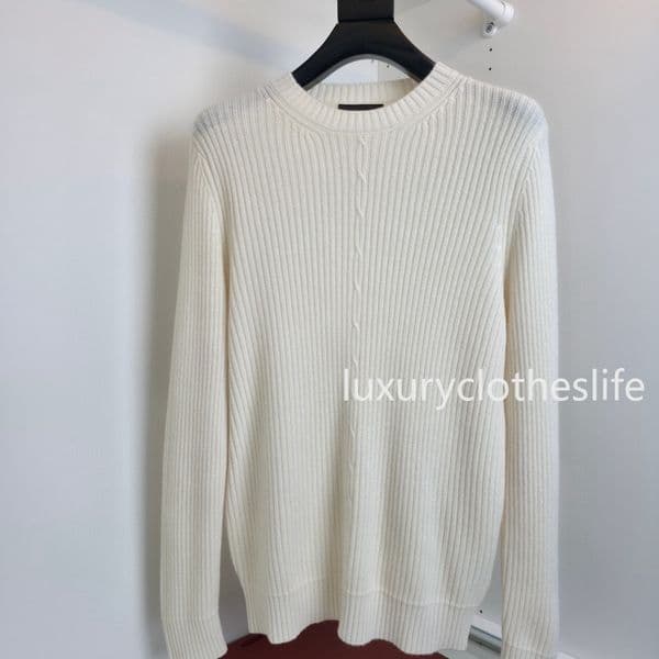 Designer Sweaters Men Autumn and Winter Round Neck Wool Sweater Business Mens Casual Sweater L1289
