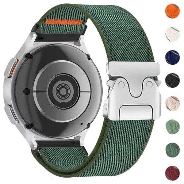 20mm 22mm Watch Strap For Amazfit Balance 2 Band GTR 4 2 2E GTR3 Pro/Helio/Active Max 2/GTS/Bip 6 5 U S Parachute Nylon BraceletJ260514