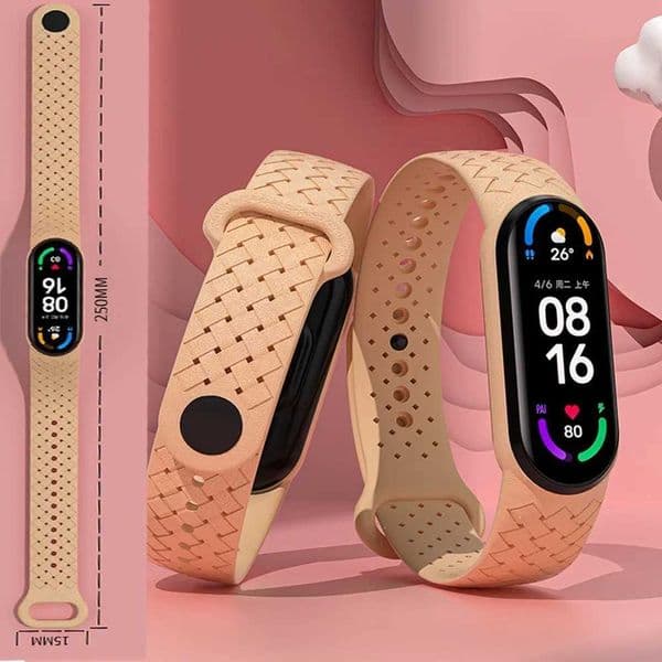 Silicone Watchbands for Mi Band 7 NFC Wrist Replacement Miband Sport Bracelet Correa for Mi Band 7 6 5 4 3 Strap J260514