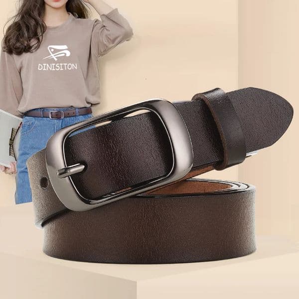 DINISITON Girls Belt Leather Adjustable Belts Fashion n Casual Style Jeans Accessories 260513