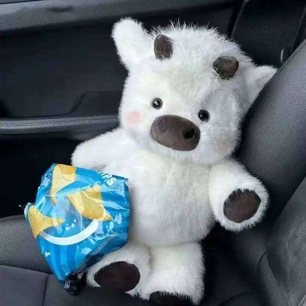 45cm Plush Toy Stuffed Animal Soft Cute West Highland Calf Babys Appease Doll For Kid Gifts 26Y0514