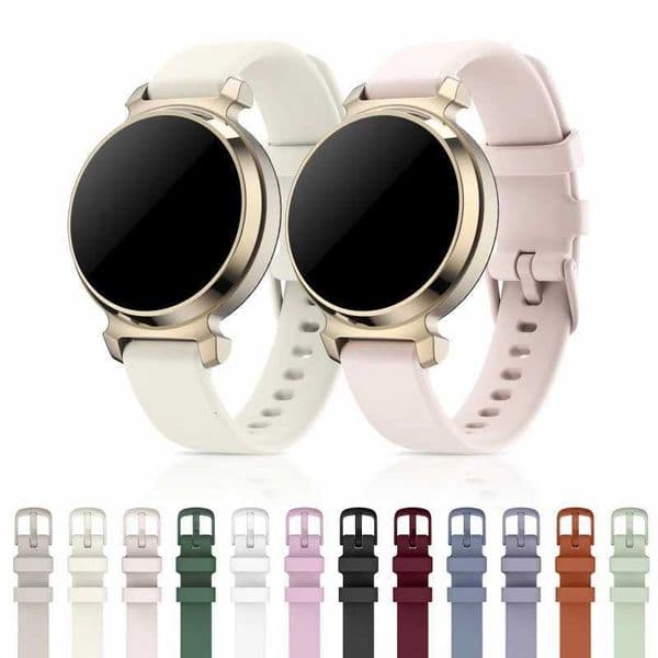 Wens Watch Strap for Gin Lily 2 Smartwatch Band Soft Strap Eable Clasp Mti-Color Options for Fitness TrackersJ260514