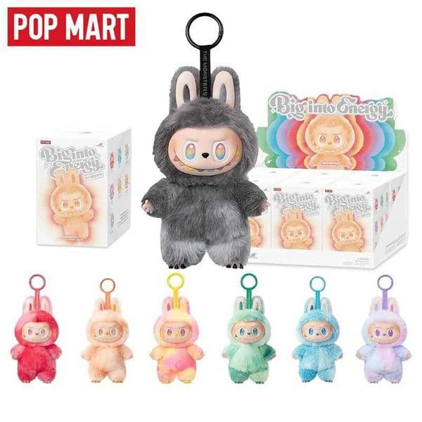 Genuine Labubu THE MONSTERS 30 Big into Energy Plush Doll - Official Blind Box Soft Collectible Toys C260514
