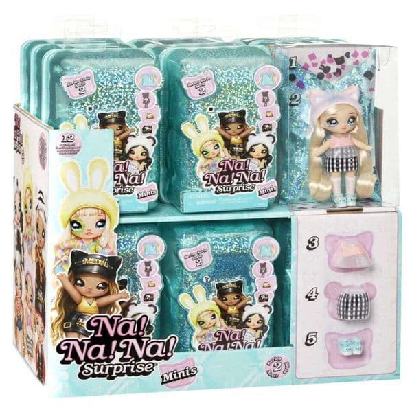 Na Minis Series Fashion - Mystery Packaging With Confetti Children'S Toys Doll Clothing Surprise Blind Box 26L0514