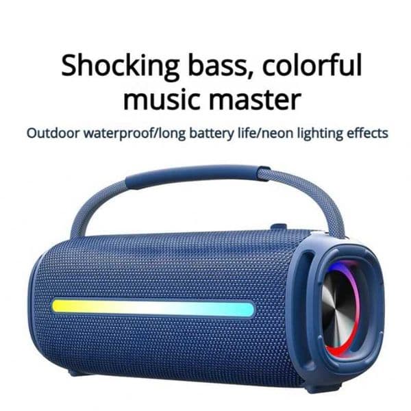 New Portable Smart Speaker With 3D Surround Sound Dual Speakers With Lossless Hi-Res Audio Heavy Bass For Party S260513