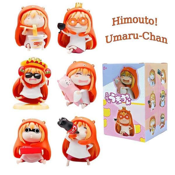 Himouto Umaru Chan Anime Figure Doll Surprise Mystery Blind Box Action Figure of Anime Gift Collectible Figurines Toys C260514