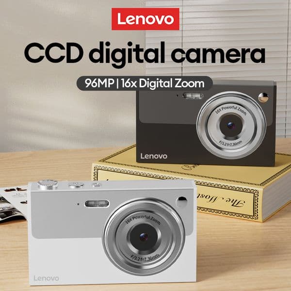 Lenovo 2.8-inch Retro Digital Camera 68-megapixel HD auto focus Continuous shooting capability Long battery life Built-in flash 128GB memory CCD XJ22 Camera