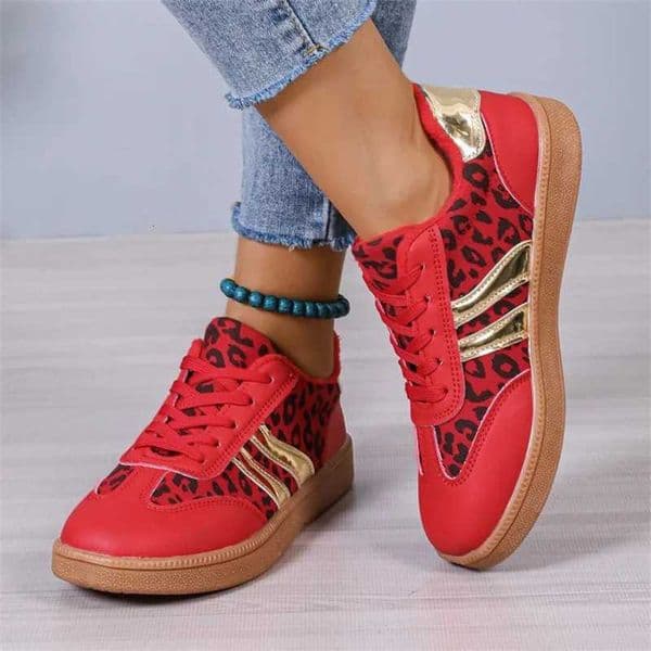 Women Sneakers Fashion Sexy Leopard Print Platform Sneakers Women Designer Soft Bottom Board Shoes Women Zapatillas De Deporte X260514