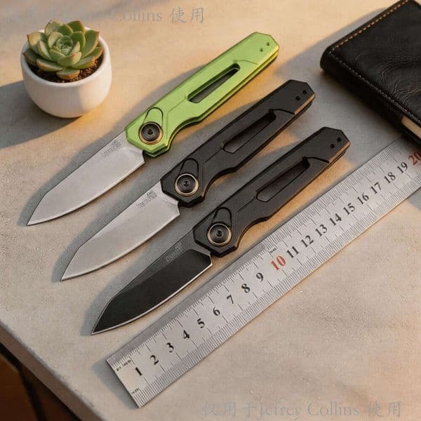 Jefrey Collins Kashou 7550 is a popular cross-border mini sharp peeling knife, portable outdoor self-defense multi-functional folding knife