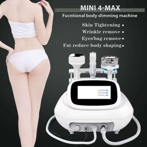 Desktop Upd 3 In 1 Lipolysis Body Slimming RF Wrinkle Removal Cavitation Vacuum 40K Effective Weight Loss Body Sculpting Massage Instrumen