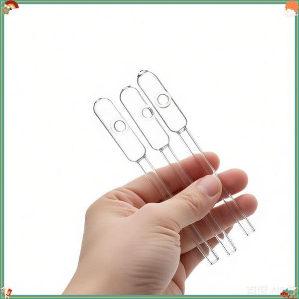 Tariff Free To USA - Wholesale 14cm Clear Glass Oil Burner Pipe with Baseball Design smoking bowl Thick heady Hand tube nails pipes
