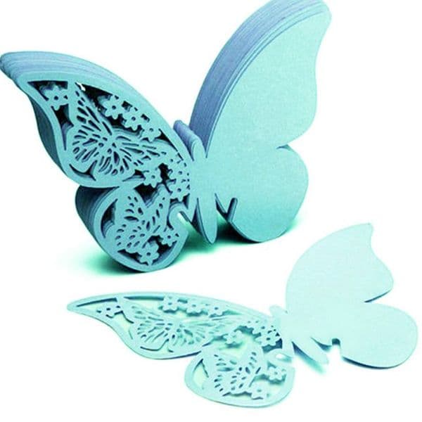 Hollow Butterfly Cup Card Decoration Wine Glass Laser Cut Paper Name Place Seats Cards Favor Wedding Party Baby Shower Table Decorations JY0876