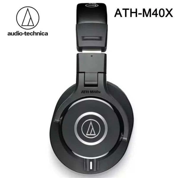 Audio Technica ATH-M40x Over-ear Headsets HiFi Foldable Earphones Professional Monitor Headphone w/Detachable Cables Z260514