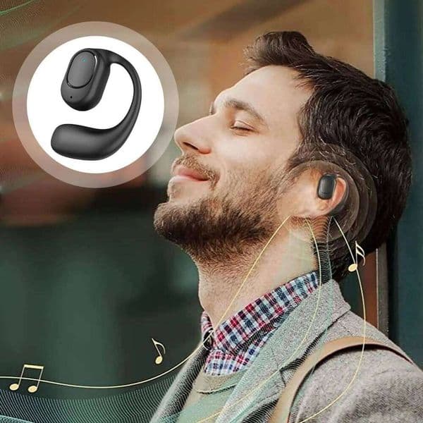Over Ear Headphone Wireless Sports Earbud Open-Ear Long-Lasting Battery Earphone for Running Cycling Driving Business Trips W260514