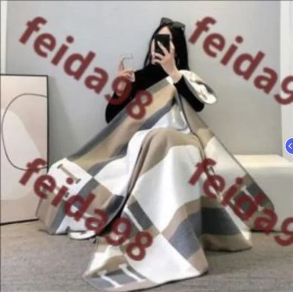 Luxury Designer Decor Designer Cashmere room Blankets Luxury Letter Home Travel Throw Summer Air Conditioner Beach Blanket Towel Womens Soft 7 7