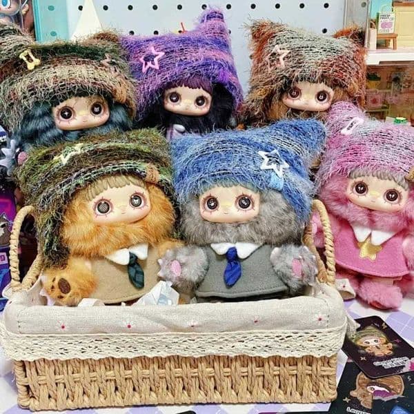 Genuine MayMei Cat Academy Series Blind Box Bag Pendant P Doll Trendy Play Peripheral Doll Desktop Ornament Gift C260514 Y260516