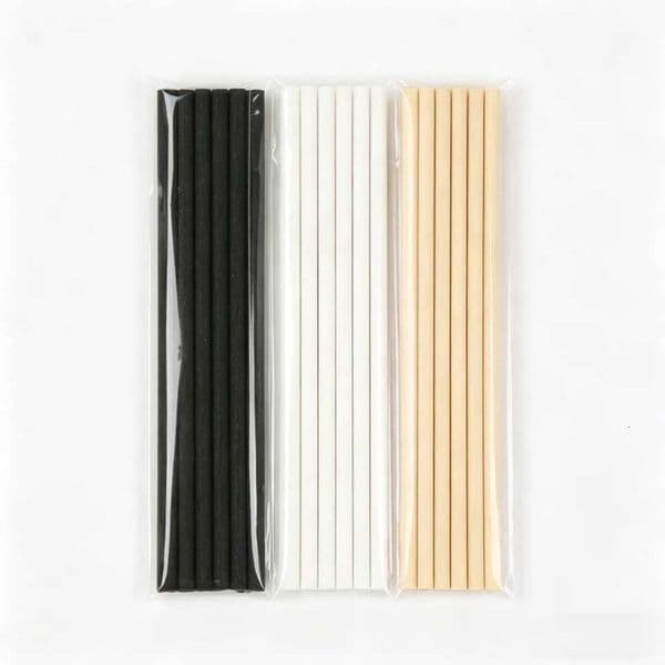 100pcs Black White Diffuser Sticks m 30cm Long Aratherapy Diffuser Sticks for Essential Oils Absorption And DispersionJ260515