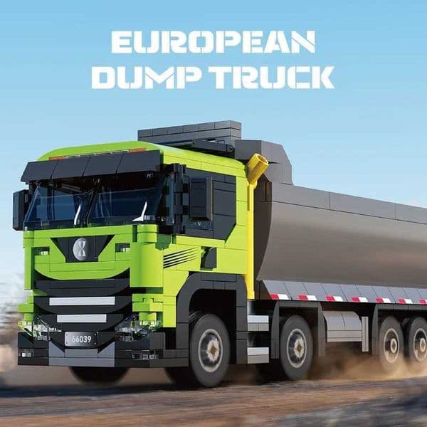 614PCS Heavy Dump Truck Building Blocks Classic Ci Transport Vehicle Model Bricks Desktop Decoration Toys Kids Holiday GiftsJ260515