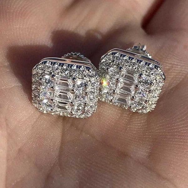 CAOSHI Brilliant Cubic Zirconia Stud Earrings Female Fashion Luxury Wedding Accessories Trendy Lady Engagement Ceremony Jewelry L260515