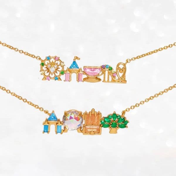 Now Cute Colorful Zircon Amusement Park Necklace Girl Castle Vegetable Pendant Necklace Fashion Jewelry To Send Girls Gifts 260514