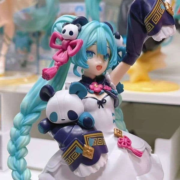 Desktop Cute Action Figure 18cm Neko T-Shirt Ver. Anime Figurine Kawaii Girl Model Toy Gift 26L0515