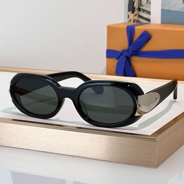 Designer Sunglasses Men Women Fashion Metal Acetate Frame Oval Eyewear Z2601 Luxury Sunglasses Outdoor Goggles UV400 Glasses With Box