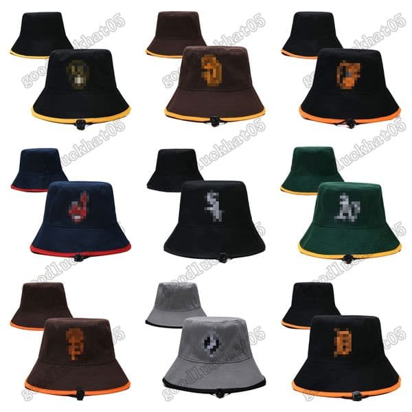 All teams sports Bucket Hats fashion cotton for men women Men's Visors sun bone gorras embroidery wholesale Fishing caps