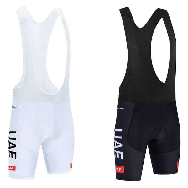 NEW White 2025 UAE Cycling Men Women MTB Team Bike Bibs Shorts Ropa Ciclismo 20D Gel Pad Quick Dry Bicycle Pants Culottes W260515