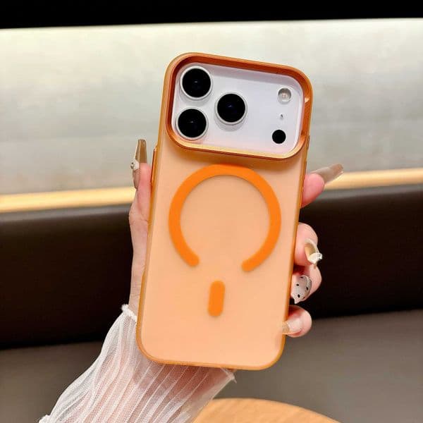 Frosted Ice Mist Magnetic Case for Phone case 17 16 15 Pro Max Silicone Shockproof Protective Cover with Skin-Feel C260515