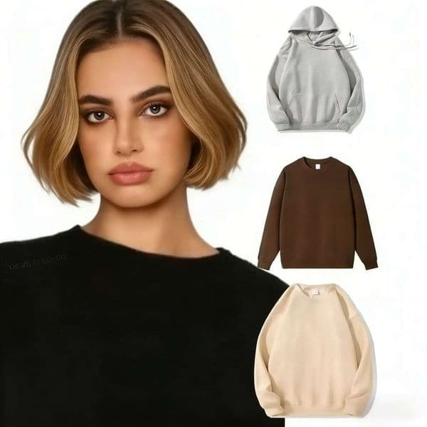 Yoga Women Sportswear Hoodies Outfit Sweatshirts Silver 3d Logo Loose Sweatwear Unisex Casual Top Fashion Outwear Jacket Crew Neck Pullover