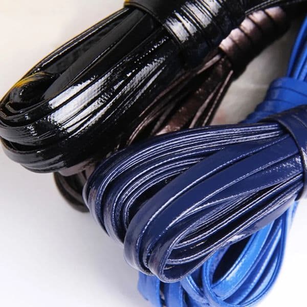 Luxury room Designer Decor 5 Meters 2/3/4Mm Candy Color Flat Soft PU Eco-Friendly Faux Leather Cord String Rope DIY Necklace Bracelet Making 9