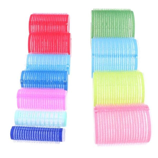 6pcs Hair Rollers SelfAdhesive Curlers Lazy Curler Styling Curling Ribbon Roller Heatless Rod Headband Dia 4.8CM Random Tax Duty Free HJ