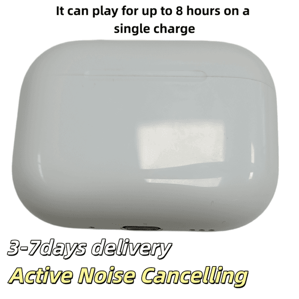 2026 New Pro 3 Active Noise Cancelling Wireless Bluetooth Gaming Earbuds, HD Call, Sports Waterproof, Type-C MagSafe Qi Wireless Charging