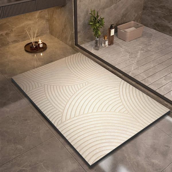 Super Absorbent Bath Mats Bathroom Anti Slip Shower Foot Mat Quick Dry Bathtube Carpet Toilet Rug Doormat Washable 260513
