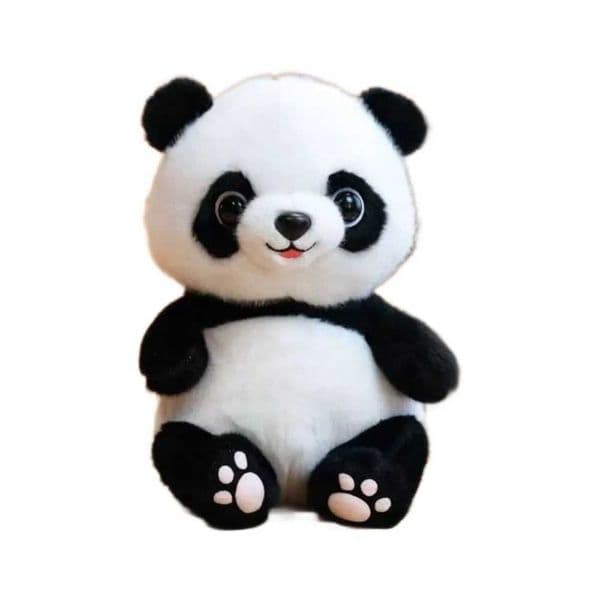 Stuffed Animal Plush Panda Toy Home Decoration Bedroom Sofa Stuffed Panda Doll Kawaii 23cm Panda Throw Pillows Headboard Cushion Z260515