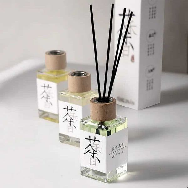 1PC Tea Scent Flameless Reed Diffuser He Bedro Car Fragrance Long La Odor Eliminator Air FreshenerJ260515