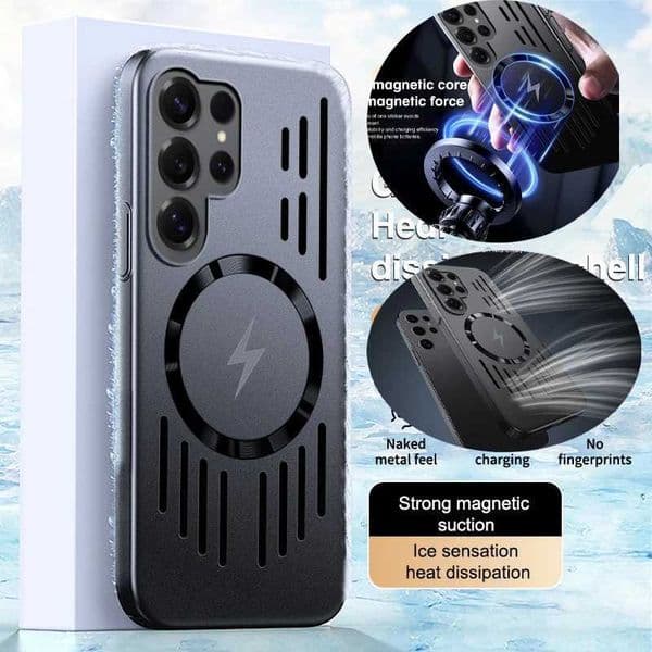 For Magnetic Wireless Charging Ultra Thin Heat Dissipation Phone Case For S25 Ultra Edge S23 S22 S24 Ultra Plus Z260514