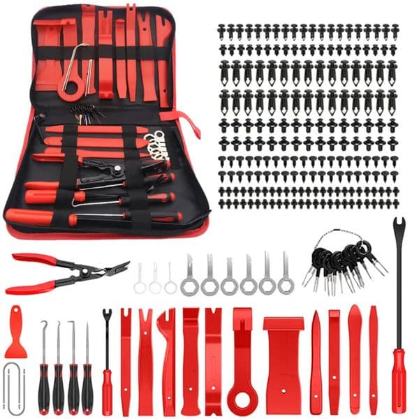 Luxury Designer Decor Hand-Held Disassembly Tools Car Tool room Panel Door Audio Trim Removal Kit Auto Clip Pliers Fastener Remover Set Deco 19