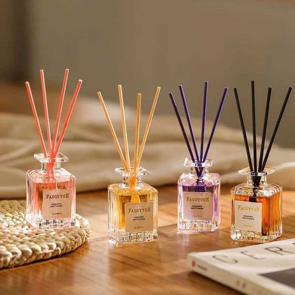 50ml Wholes Liquid Reed Diffuser Essential Oil Flameless Scented He Fragrance Long La AratherapyJ260515