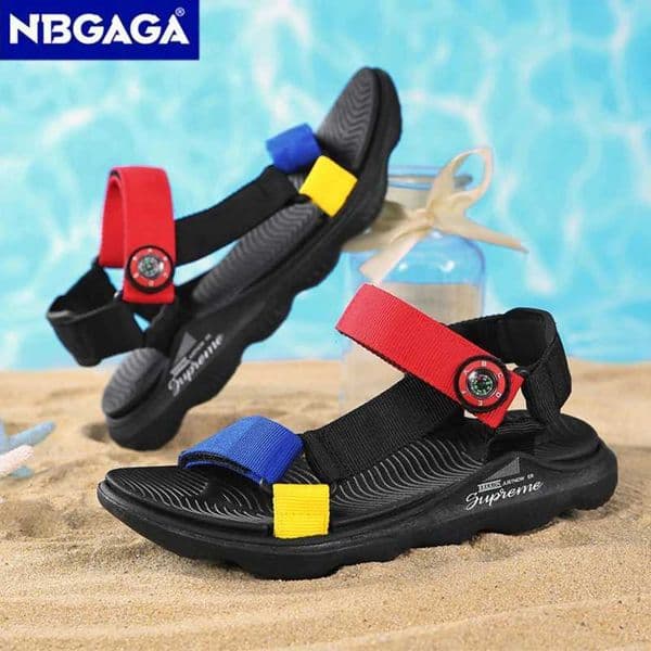 5Color Breathable Childrens Sandals Summer Boys Light Non-slip Beach Shoes Fashion Girls Open Toed Leisure Flat SandalsT260515