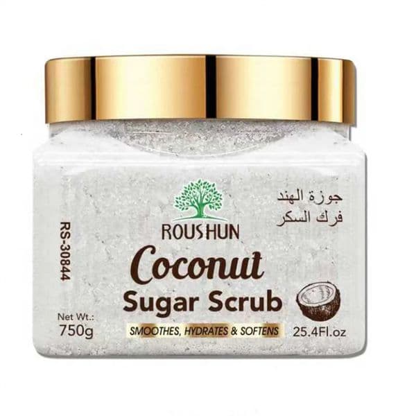 ROUSHUN Coconut sugar scrub Large Capacity Family Pack Body Scrub Gentle Deep Cleansing Skin 260515